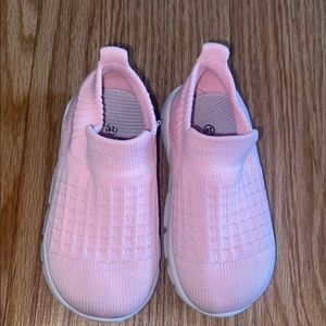 Pink Slip-On Sneakers